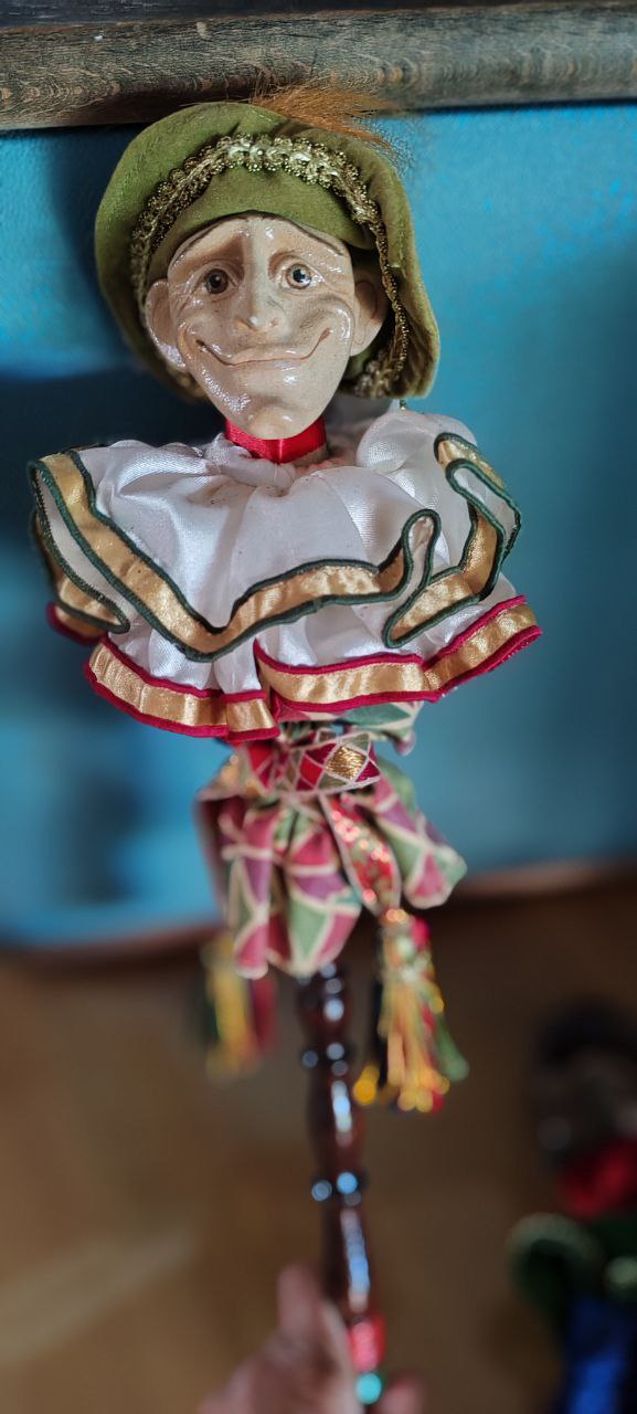 Owl Family Figurine Set – Hand-Carved with Eggshell Mosaic