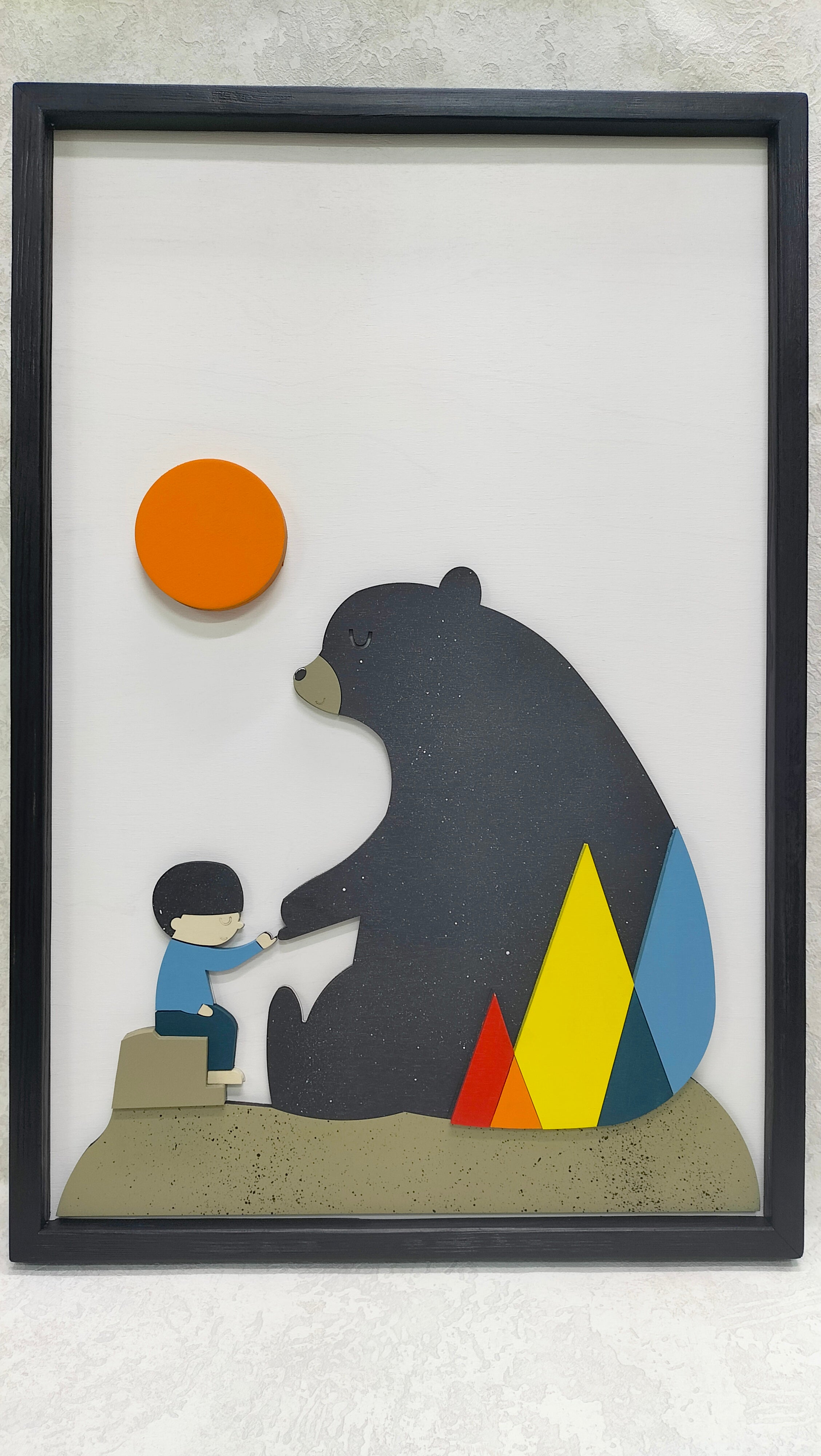 Boo&Boy / Wooden Tiered Table