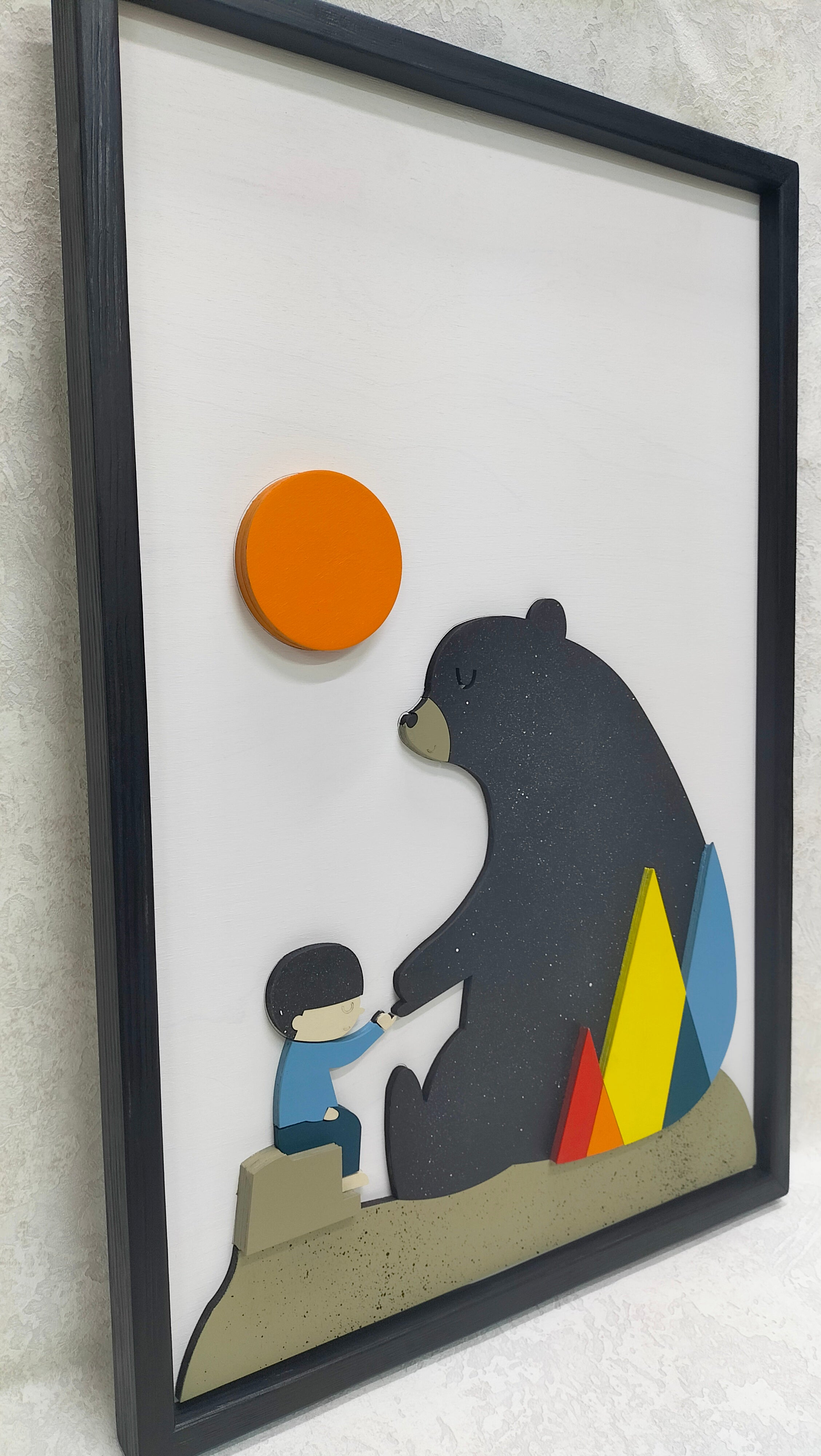 Boo&Boy / Wooden Tiered Table