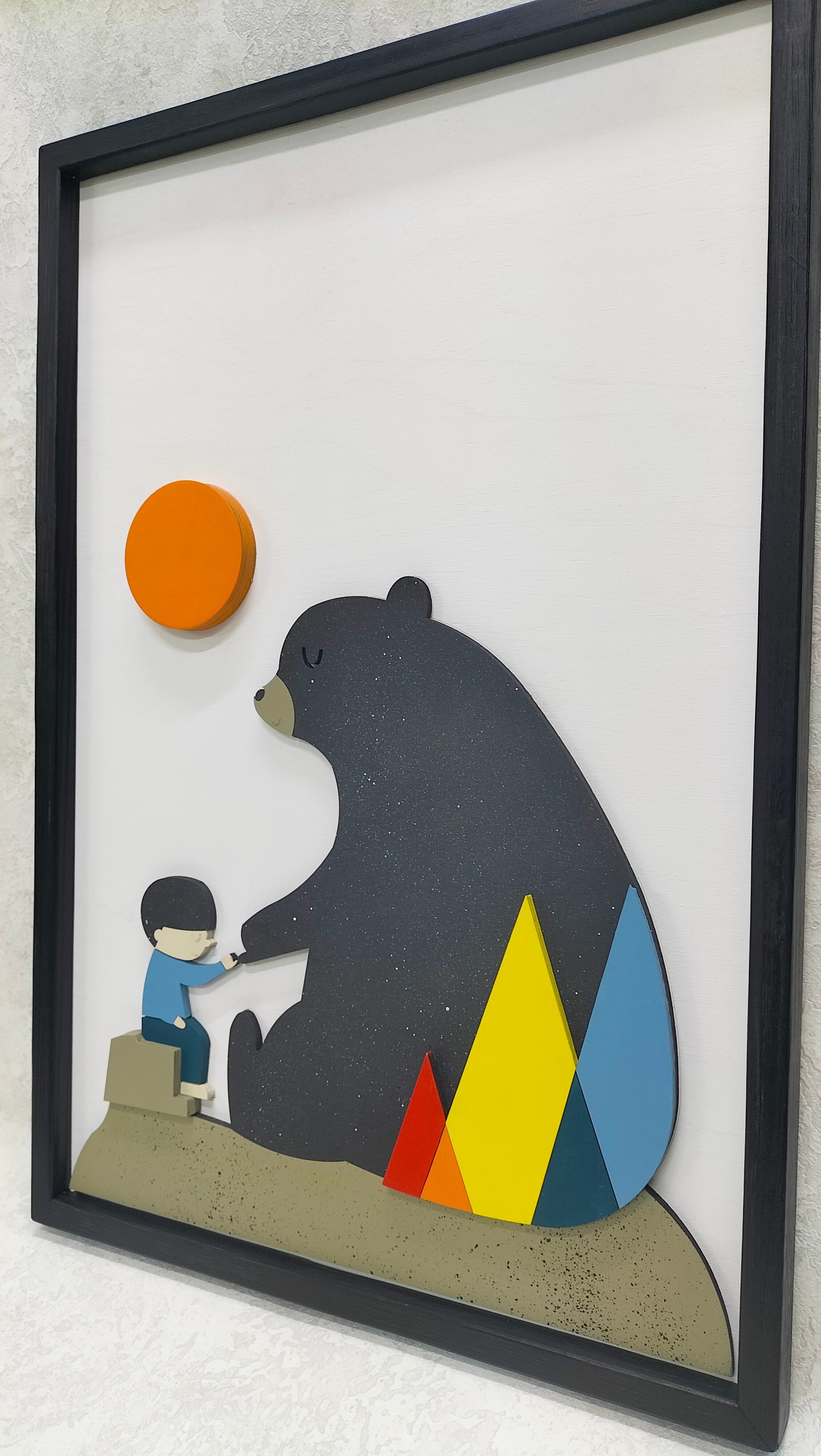 Boo&Boy / Wooden Tiered Table