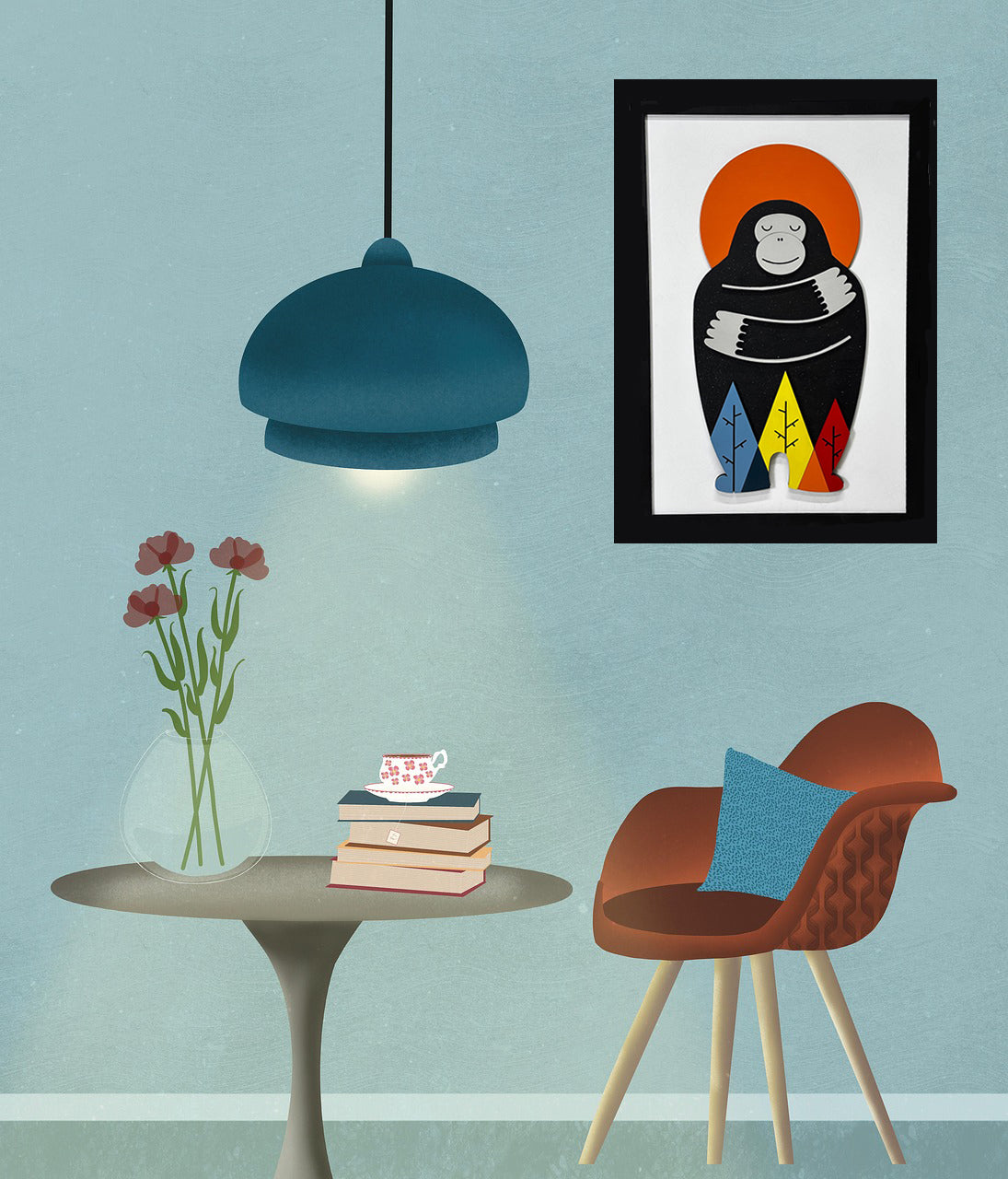 Gogo / Wooden Tiered Table