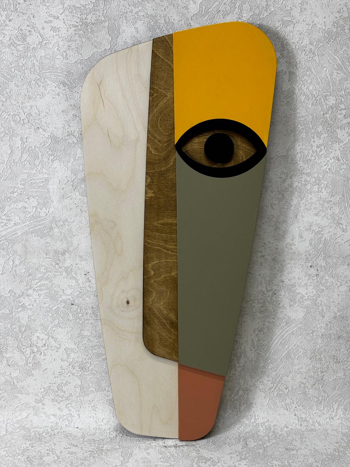 Mask 03 / Wooden Tiered Table
