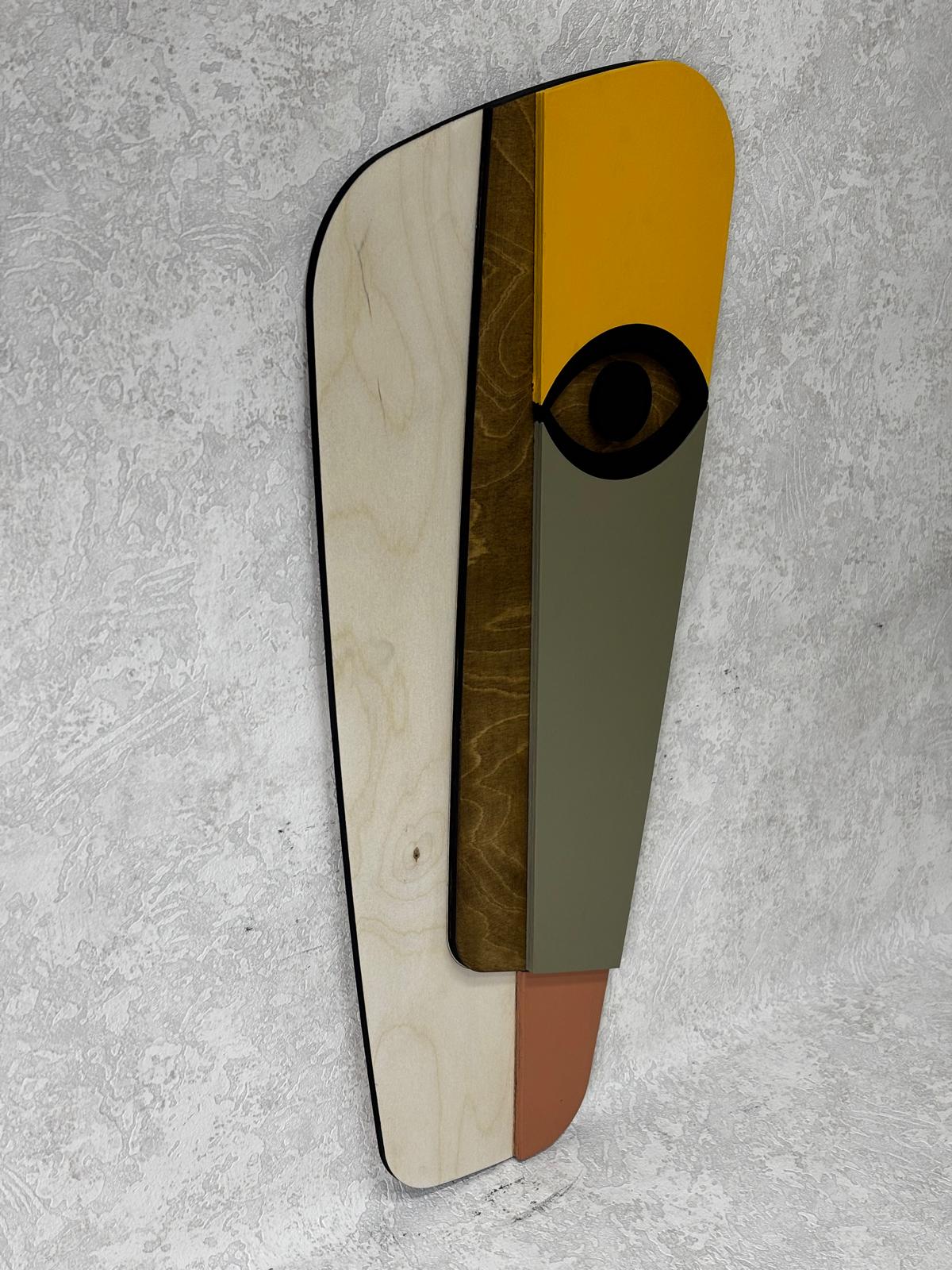 Mask 03 / Wooden Tiered Table