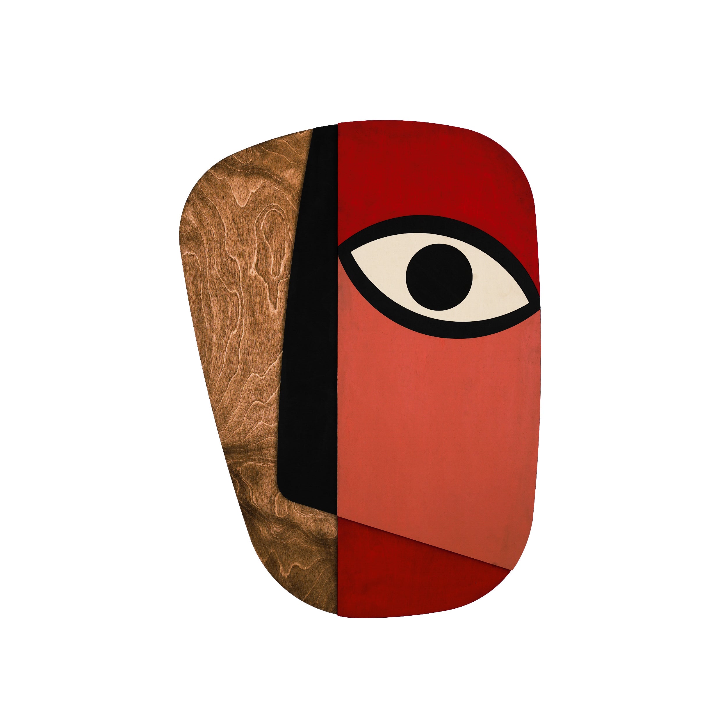 Mask 04 / Wooden Tiered Table