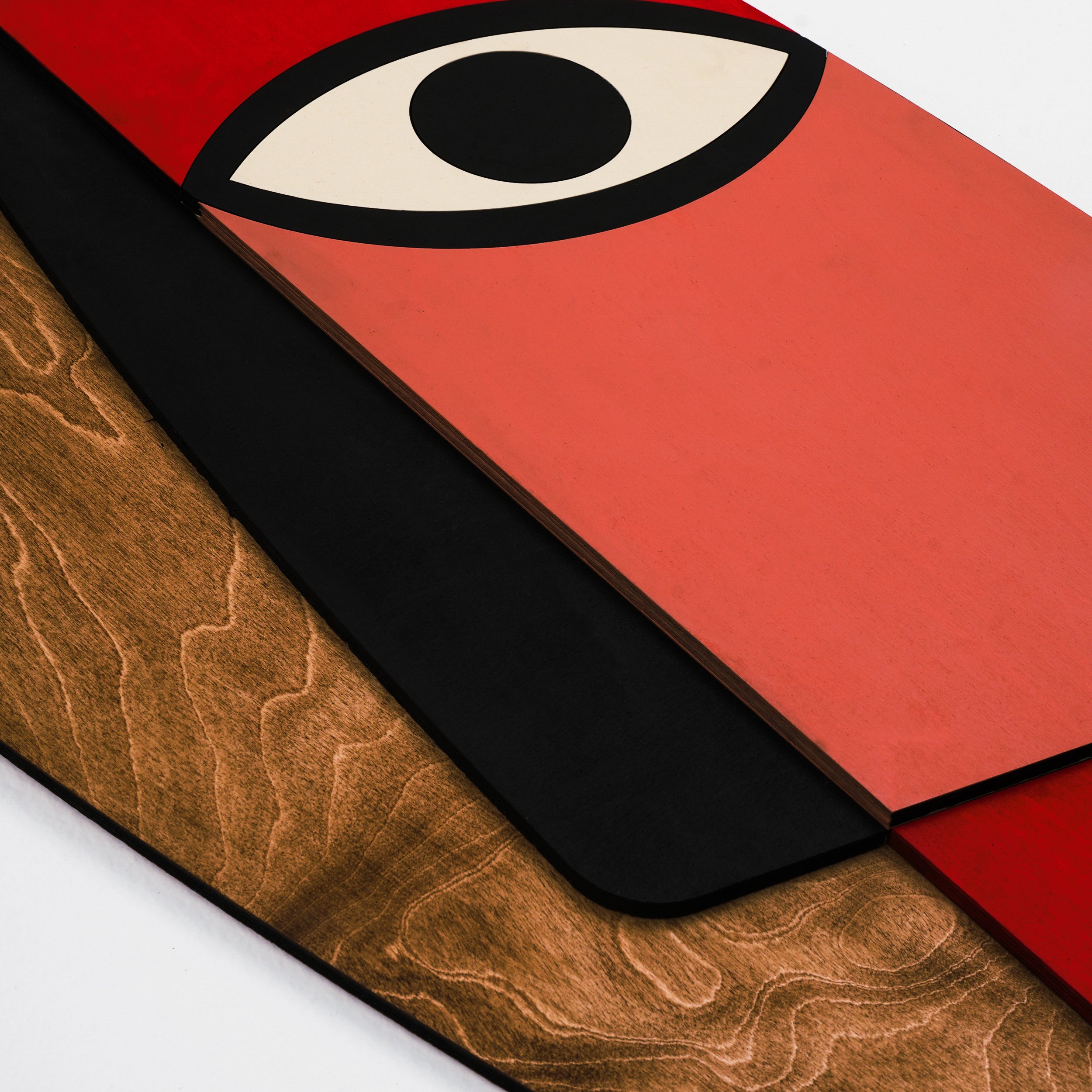 Mask 04 / Wooden Tiered Table