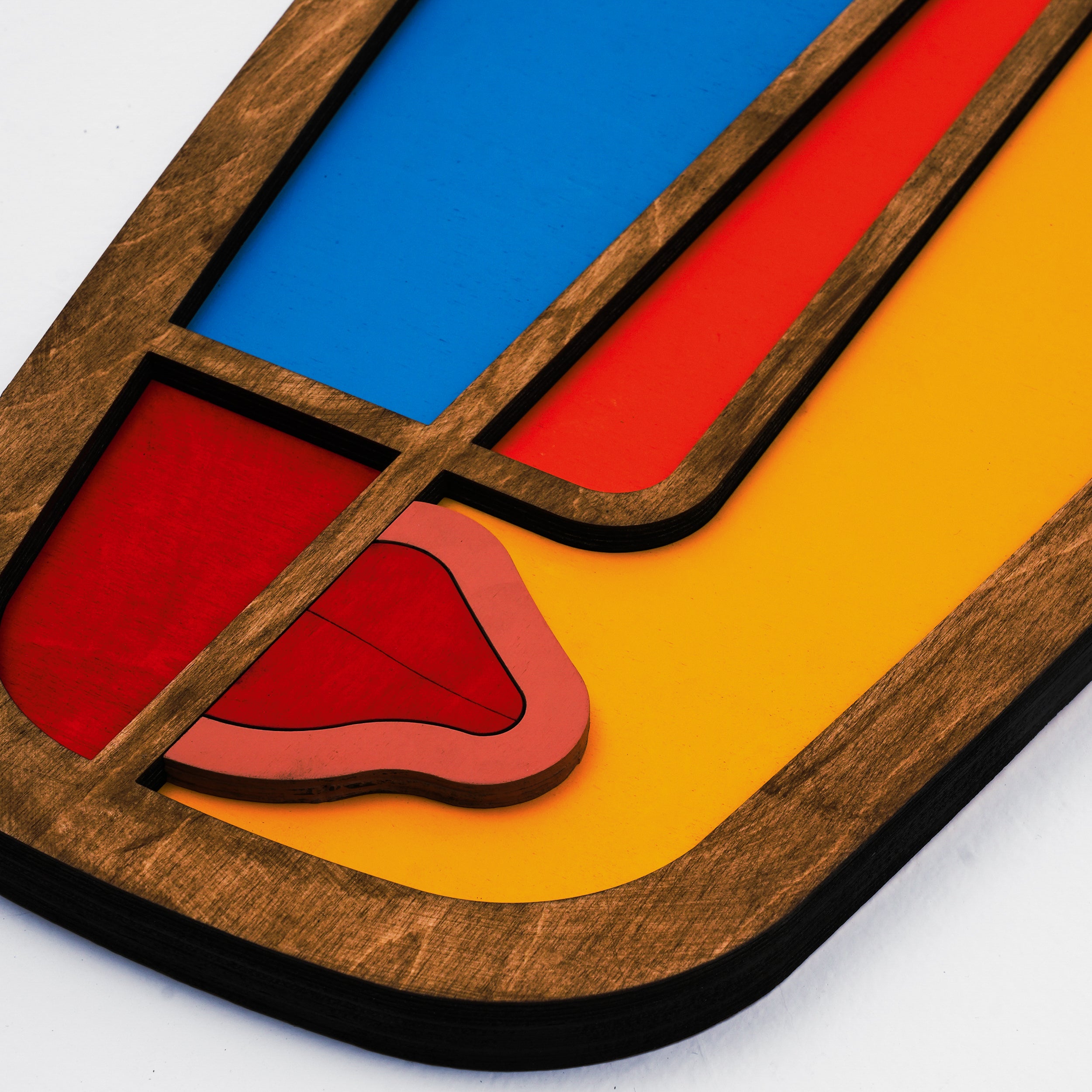 Mask 05 / Wooden Tiered Table