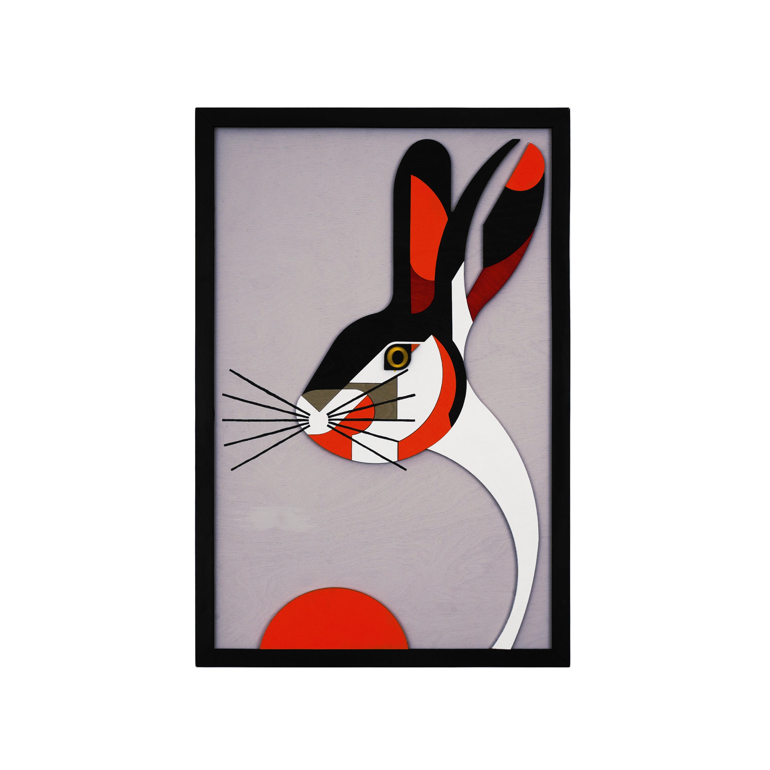 Rabbit  / Wooden Tiered Table