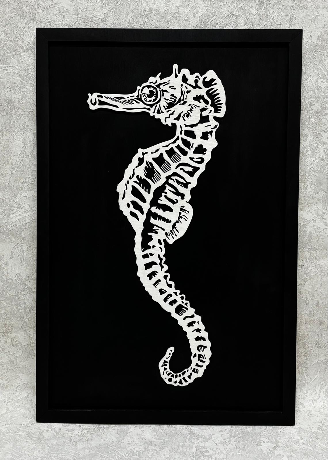 Seahorse / Wooden Tiered Table