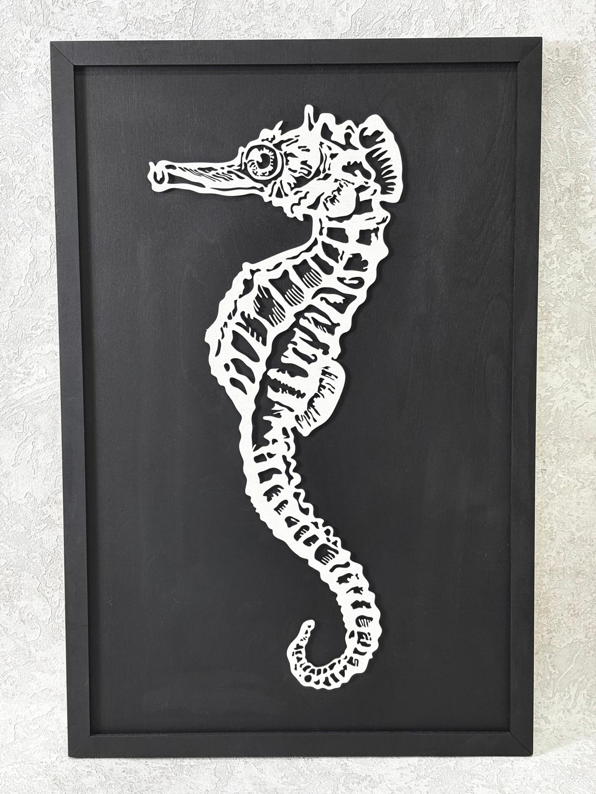 Seahorse / Wooden Tiered Table