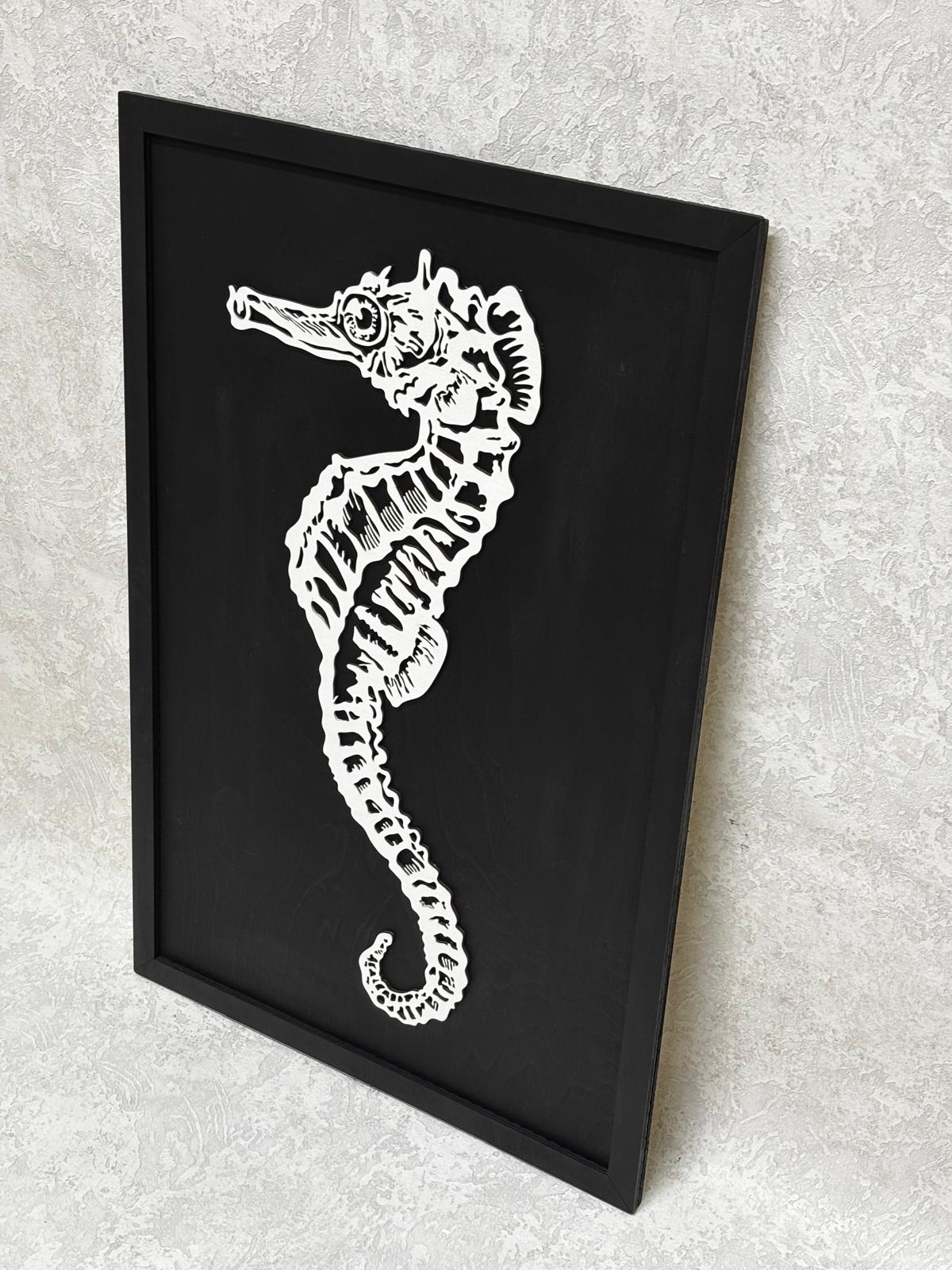 Seahorse / Wooden Tiered Table
