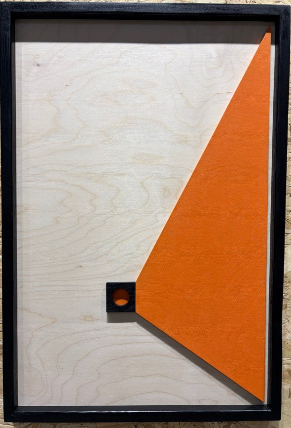 Abstract Portals / Wooden Tiered Table