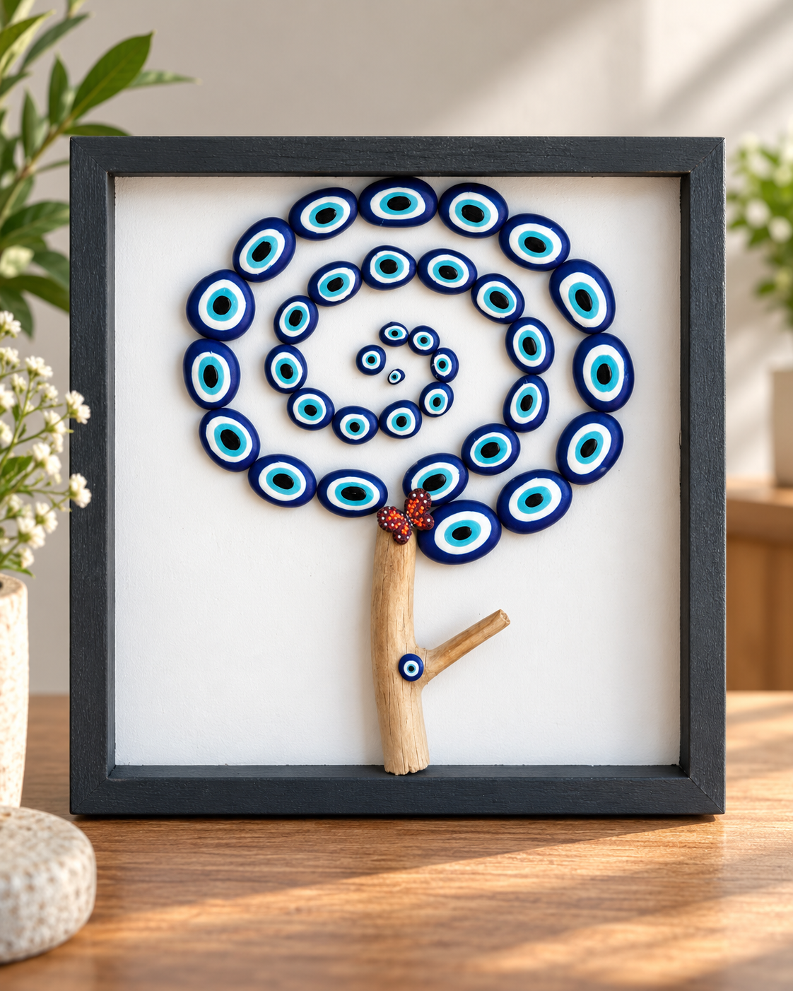 Renewal Evil Eye Tree Wall Art