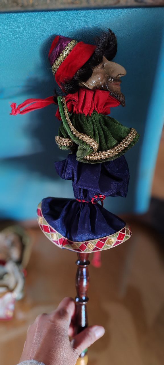 Owl Family Figurine Set – Hand-Carved with Eggshell Mosaic