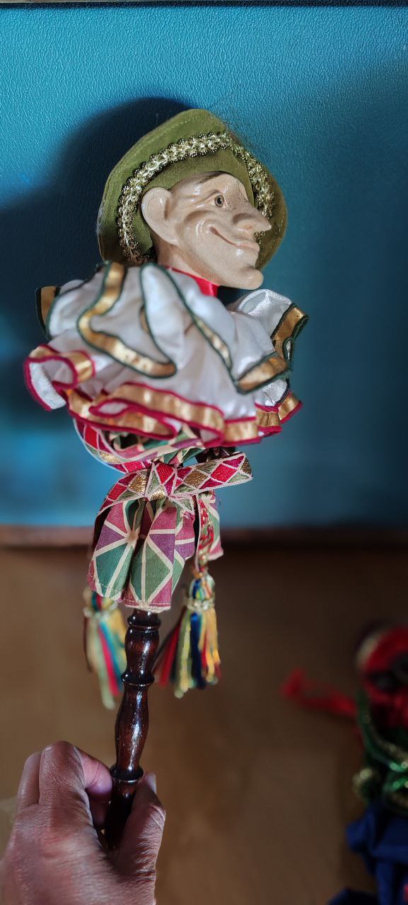 Owl Family Figurine Set – Hand-Carved with Eggshell Mosaic