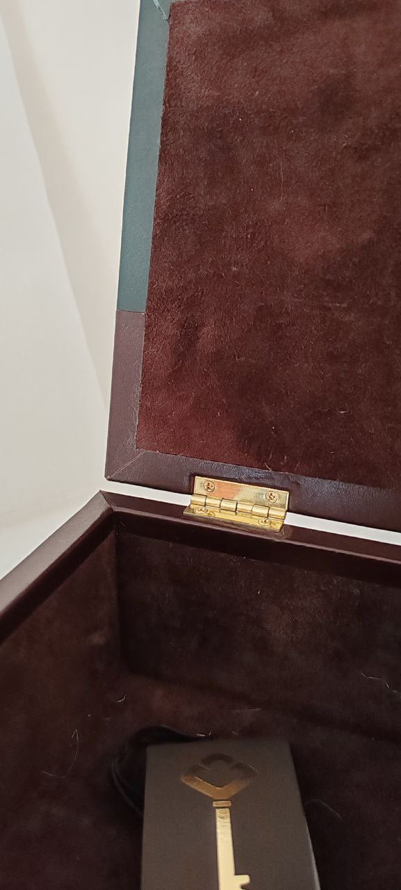 Makey Luxury Jewelry Box – Handcrafted with Leather & Suede – 22x15x9 cm