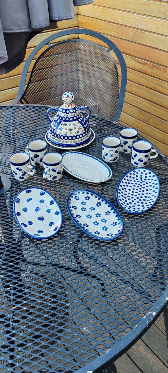 Polish Pottery Cheese Lady Mosquito