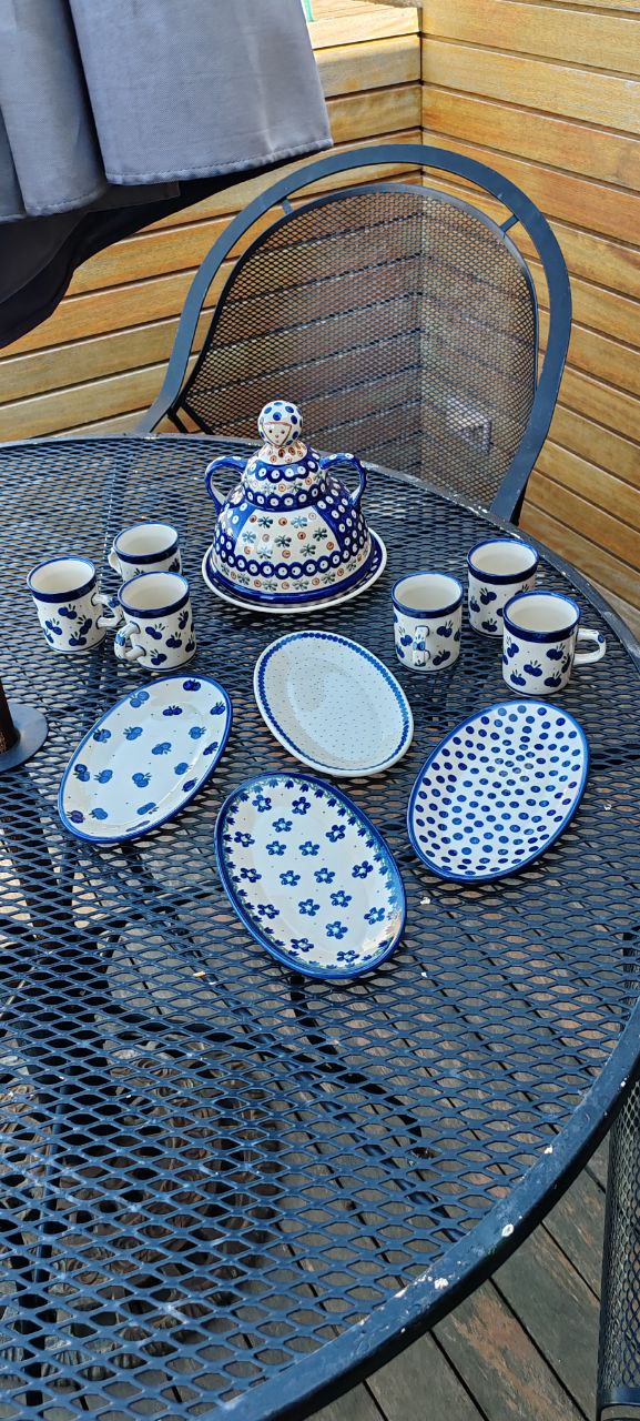 Polish Pottery Cheese Lady Mosquito