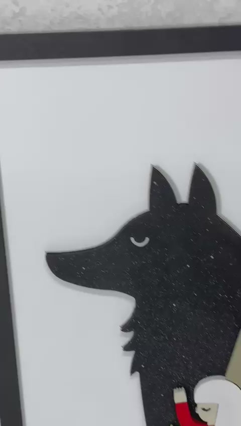 Wolfie / Wooden Tiered Table